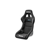 Sparco QRT-R Racing Seats, Black/Black Cloth with Black Stitch (008012RNR)