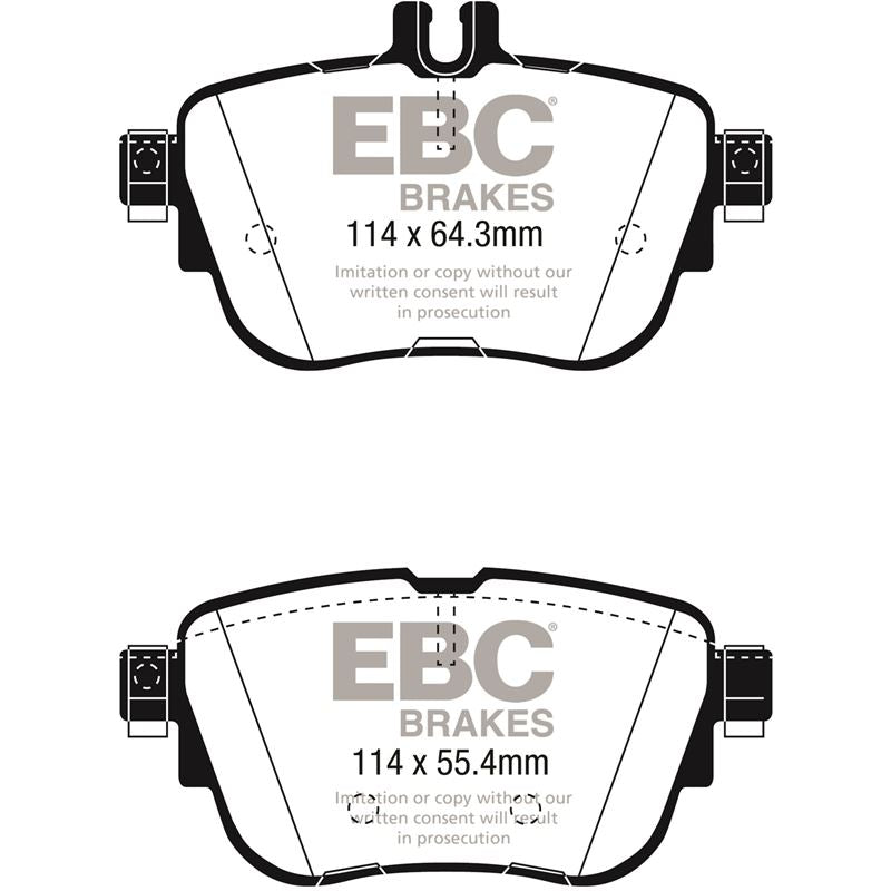 EBC Greenstuff 2000 Series Sport Brake Pads (DP22297)