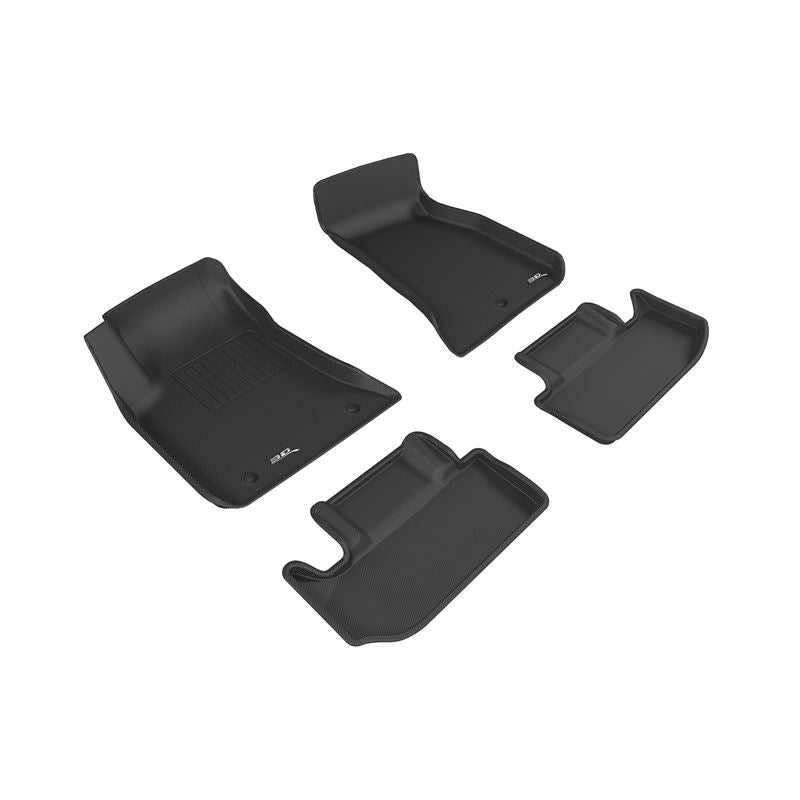 3D Maxpider KAGU Floor Mat, BLACK, 1ST ROW/2ND ROW (L1DG02401509)