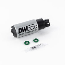 Load image into Gallery viewer, Deatschwerks DW65C series, 265lph compact fuel pump without mounting clips w /install kit (9-651-1009)