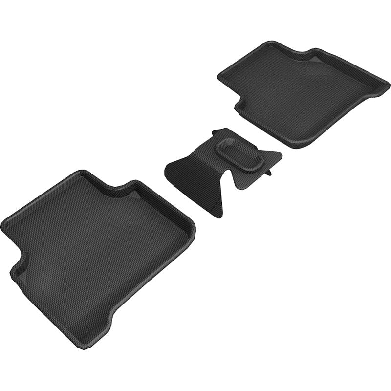 3D Maxpider KAGU Floor Mat, BLACK, 2ND ROW (L1AD05521509)