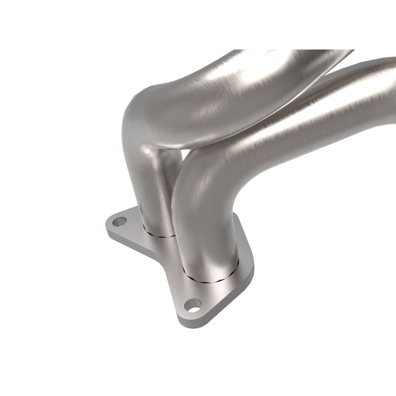 aFe Twisted Steel 304 Stainless Steel Header w/ Cat 13-19 Subaru Outback H4-2.4L (48-36804-HC)