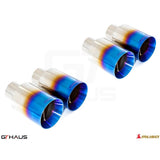 GTHAUS Musa Titanium 4x102mm Round Tip Upgrade; Titanium (LE0724002)