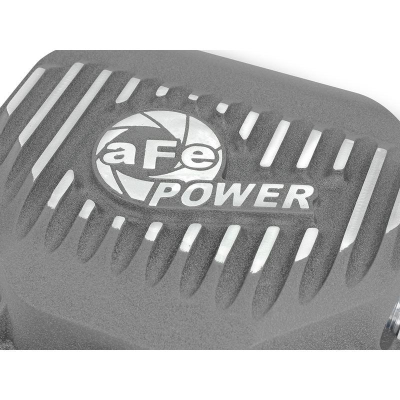 aFe Street Series Rear Differential Cover Raw w/ Machined Fins (46-70270)