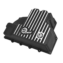 Load image into Gallery viewer, aFe Pro Series Engine Oil Pan Black w/ Machined Fins (46-70282)