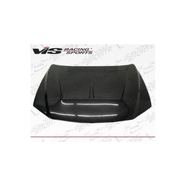 VIS Racing Monster Style Black Carbon Fiber Hood (03MZ64DMON-010C)