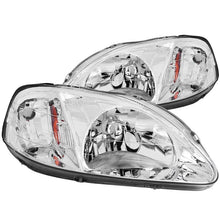 Load image into Gallery viewer, ANZO USA 1999-2000 Honda Civic Crystal Headlights Chrome (121179)