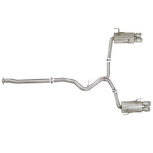 Load image into Gallery viewer, Takeda 3 IN to 2-1/4 IN 304 Stainless Steel Cat-Back Exhaust w/ Polished Tip (49-36801-P)