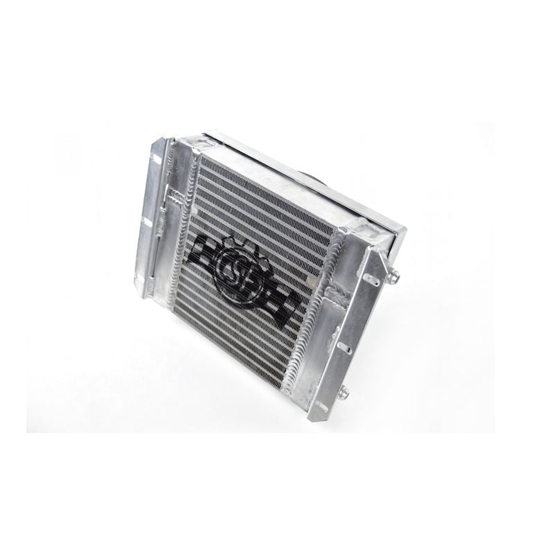 CSF Cooling - Racing & High Performance Division 13.8in x 10in Dual Fluid Bar and Plate HD Oil Cooler w/9in SPAL Fan (8026)