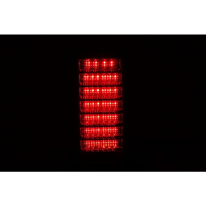 ANZO USA 2003-2009 Hummer H2 LED Taillights Red/Clear (311068)