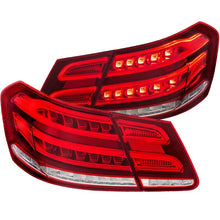 Load image into Gallery viewer, ANZO USA 2010-2013 Mercedes Benz E Class W212 LED Taillights Red/Clear (321331)