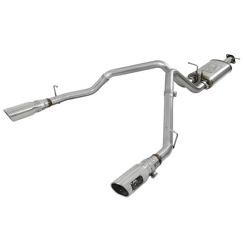 aFe MACH Force-Xp 3 IN Stainless Steel Cat-Back Exhaust System w/ Dual Polish Tips (49-42059-P)