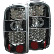 Load image into Gallery viewer, ANZO USA 2000-2006 Chevrolet Suburban LED Taillights Black (311003)