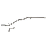 aFe Vulcan Series 2-1/2 IN 304 Stainless Steel Cat-Back Exhaust System w/Polish Tip (49-36502-P)