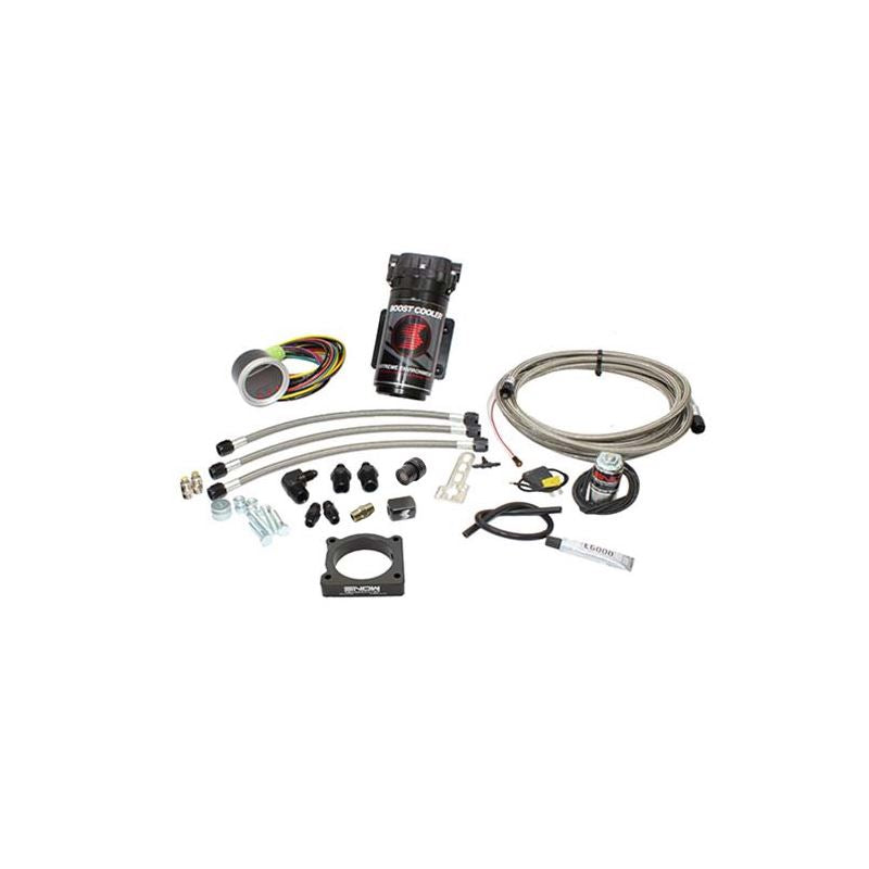 Snow Performance 11-17 F-150 Stg 2 Boost Cooler Water Inj. Kit (SS Brd Line/4AN Fittings) w/o Tank (SNO-2133-BRD-T)