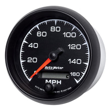 Load image into Gallery viewer, AutoMeter ES 85.7mm In-Dash Speedometer Elec. Programmable 160mph Gauge (5988)