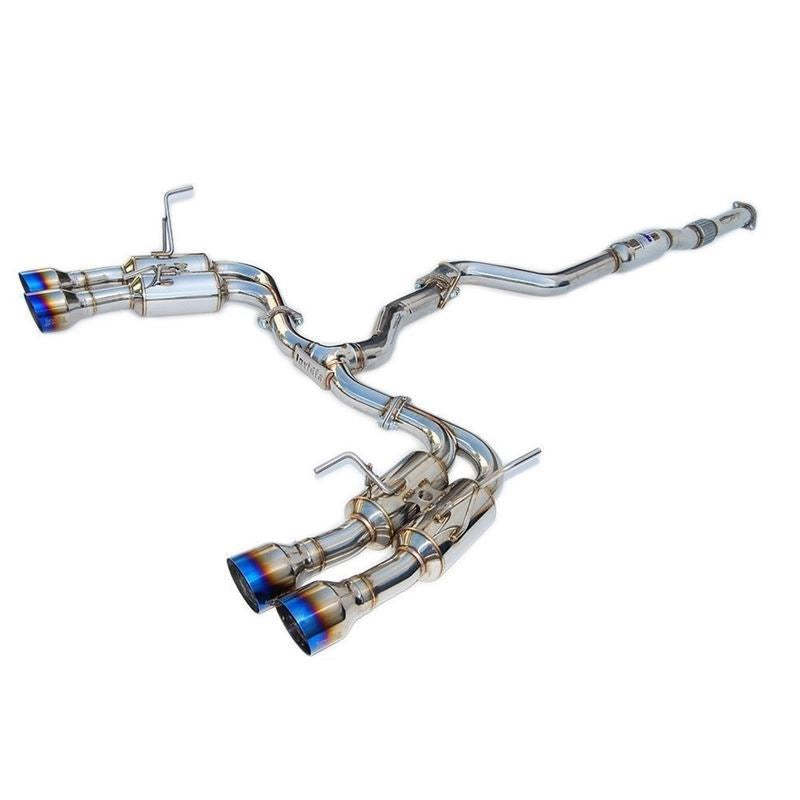 Invidia 2015+ Subaru WRX / STI Gemini/R400 Single Layer Quad Titanium Tip Cat-Back Exhaust (HS15STIG (HS15STIGM4ST)