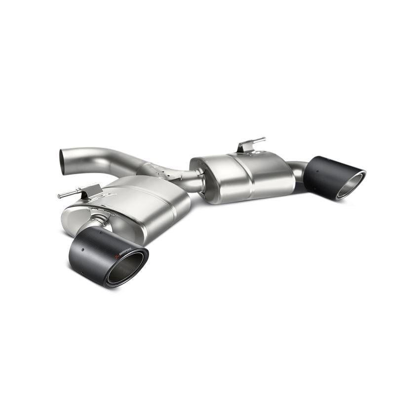 Akrapovic 17-18 Volkswagen Golf (VII) GTI FL Performance Slip-On Line (Titanium) w/ Carbon Tips (MTP-VW/T/4H)