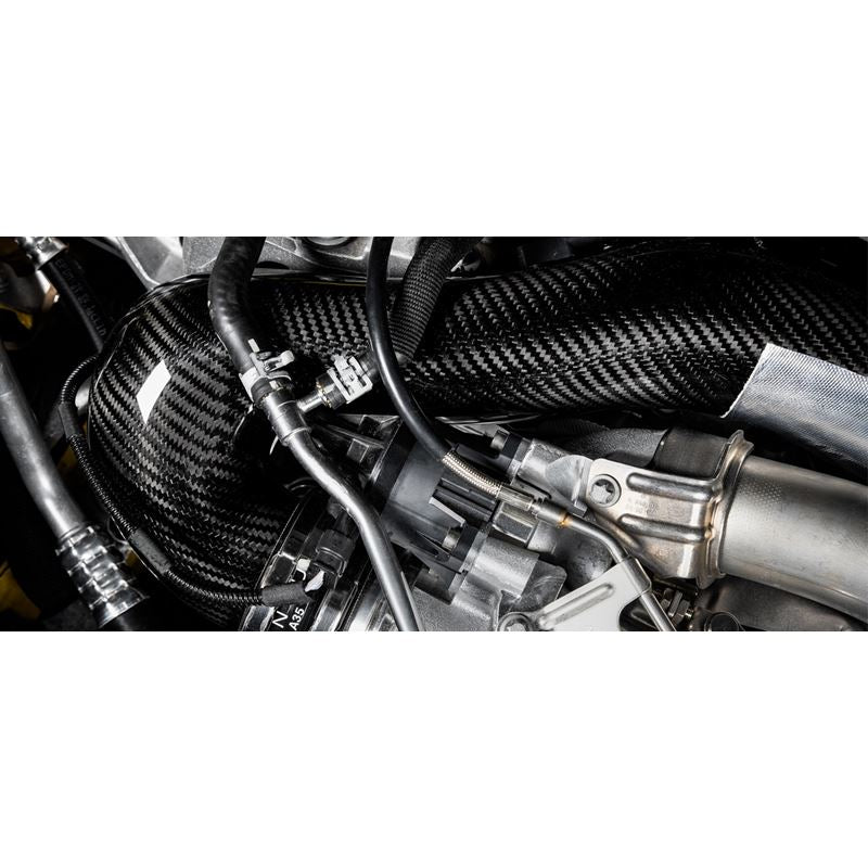 Eventuri Mercedes W177 A35 / A250 / C118 CLA35 Black Carbon Turbo Tube (EVE-A35-CF-CHG)