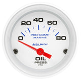 AutoMeter Engine Oil Pressure Gauge (200744)