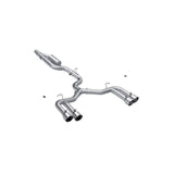 MBRP Exhaust 22-24 Audi S3 2.0L Armor Pro T304 SS 3in Cat-Back Quad Split Rear Exhaust - Valve Delete (S4620304)