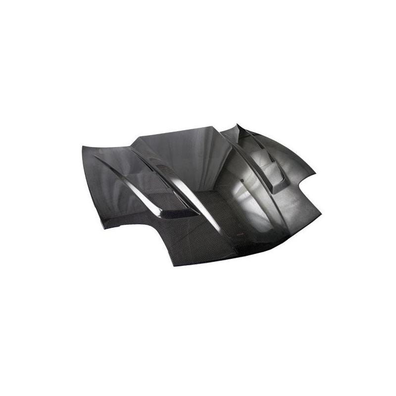 VIS Racing SCV Style Black Carbon Fiber Hood (97CHCOR2DSCV-010C)