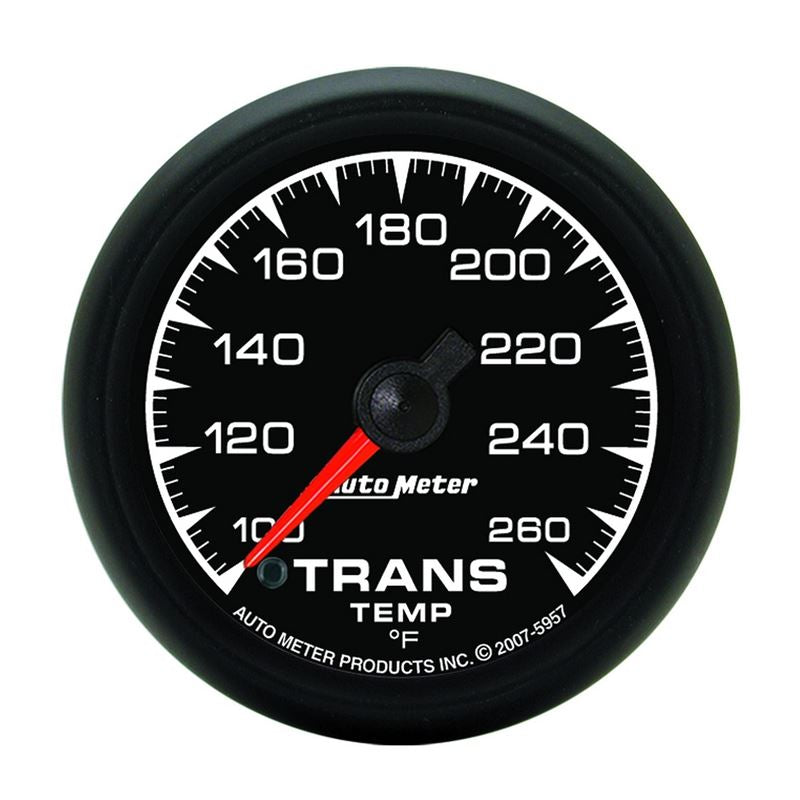 AutoMeter ES 52.4mm Full Sweep Electronic 100-260 Degree F Transmission Temprature Gauge (5957)