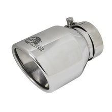 Load image into Gallery viewer, aFe MACH Force-Xp 304 Stainless Steel Clamp-on Exhaust Tip Polished (49T25404-P06)