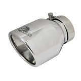 aFe MACH Force-Xp 304 Stainless Steel Clamp-on Exhaust Tip Polished (49T25404-P06)