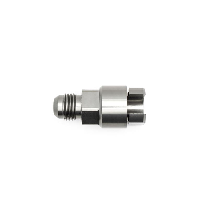 Deatschwerks 6AN Male Flare to 3/8" Female EFI Quick Connect Adapter (6-02-0103)