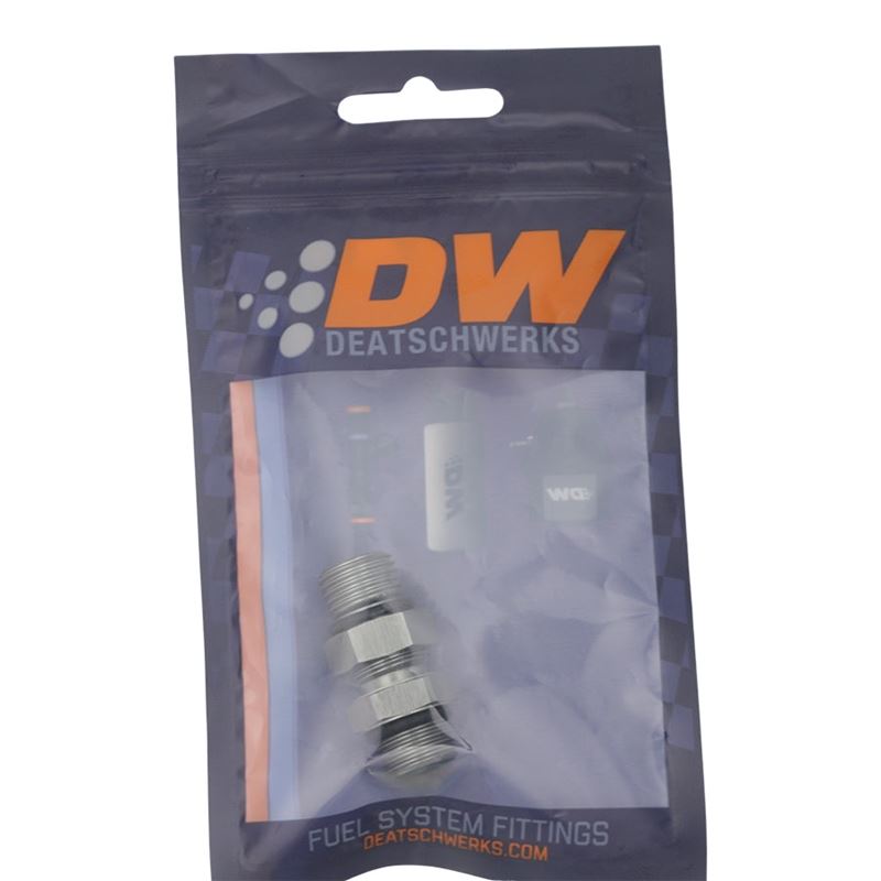 DeatschWerks 6AN ORB Male to 6AN ORB Male Swivel Adapter - Anodized DW Titanium (6-02-0423)