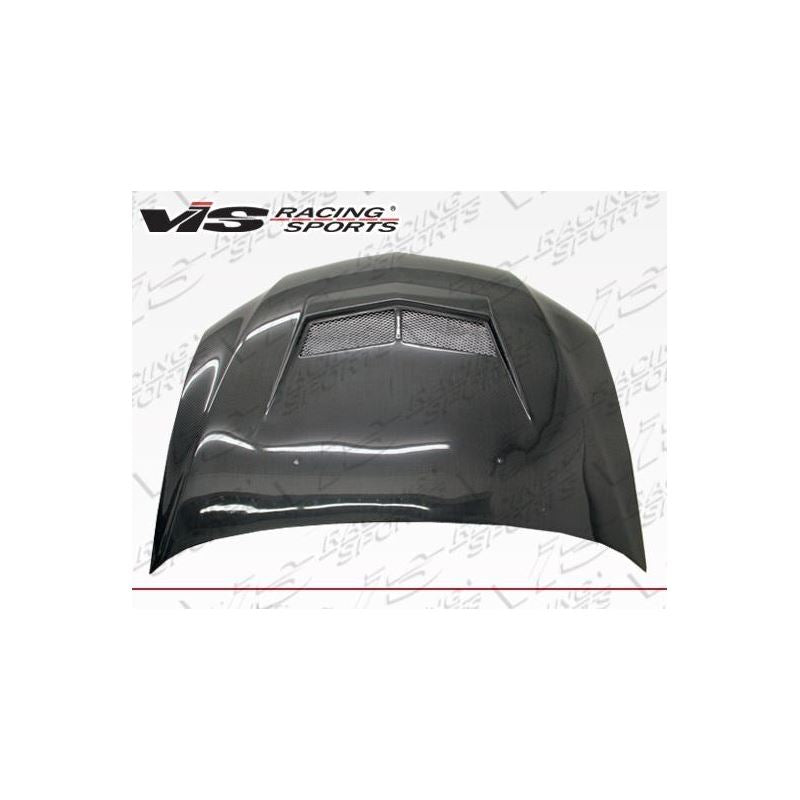 VIS Racing Invader 2 Style Black Carbon Fiber Hood (03MTEV84DVS2-010C)