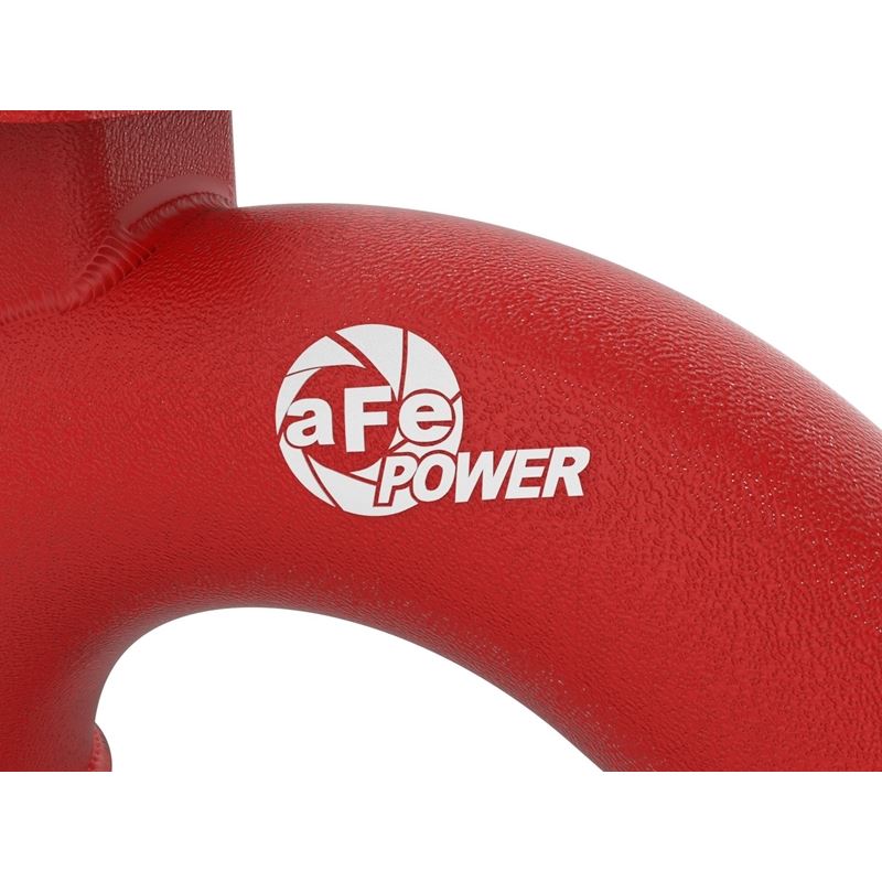 aFe POWER BladeRunner 3 IN Aluminum Hot and Cold Charge Pipe Kit Red (46-20504-R)