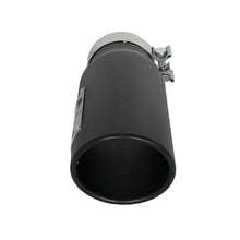 Load image into Gallery viewer, aFe MACH Force-Xp 409 Stainless Steel Clamp-on Exhaust Tip Black (49T35451-B12)