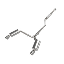 Load image into Gallery viewer, Takeda 2-1/2 IN to 2-1/4 IN 304 Stainless Steel Cat-Back Exhaust System Polished (49-36629-P)