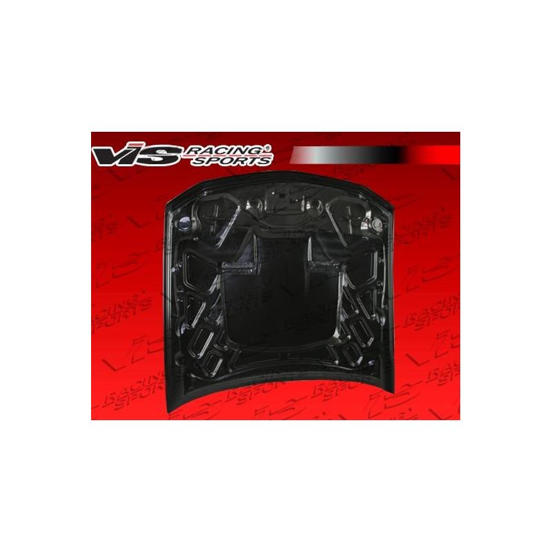 VIS Racing Mach 1 Style Black Carbon Fiber Hood (05FDMUS2DMK1-010C)