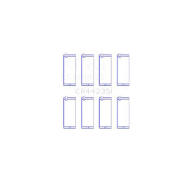 King Engine Bearings Connecting Rod Bearing Set for 1992-2004 Chevrolet Cavalier (CR4423SI 040)