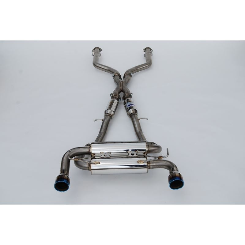 Invidia 70mm Gemini Cat Back Exhaust - Single Layer TI Tips for 2022+ Nissan Z (HS22N4Z7GM1STL)