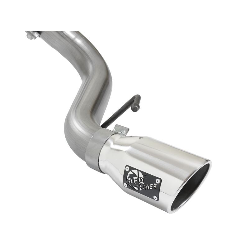 aFe MACH Force-Xp 3 IN 409 Stainless Steel Cat-Back Exhaust System w/Polished Tip (49-46003-1P)