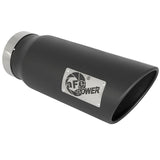 aFe MACH Force-Xp 409 Stainless Steel Clamp-on Exhaust Tip Black (49T50601-B15)