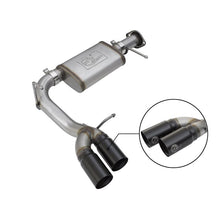 Load image into Gallery viewer, aFe Rebel Series 3 IN 409 Stainless Steel Cat-Back Exhaust System w/Black Tip (49-44061-B)