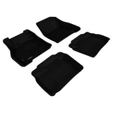 3D Maxpider KAGU Floor Mat, BLACK, 1ST ROW/2ND ROW (L1NS04901509)