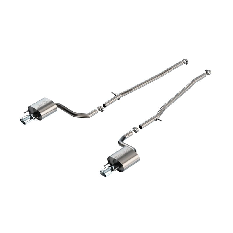 Borla 16-17 Lexus IS200T / 18-24 Lexus IS300 2.25in S Type Cat Back 4.25in Tip - Stainless Steel Tip (140956)