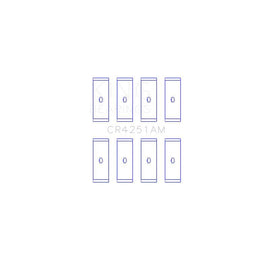 King Engine Bearings Connecting Rod Bearing Set (CR4251AM)