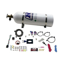 Load image into Gallery viewer, Nitrous Express 13-16 Dodge Dart 1.4L Turbo Nitrous Plate Kit (35-100HP) w/15lb Bottle (20941-15)