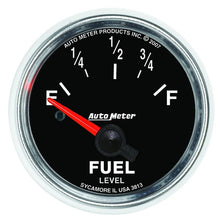 Load image into Gallery viewer, AutoMeter GS 52mm 0-90 ohms Short Sweep Electronic Fuel Level GM Gauge (3813)