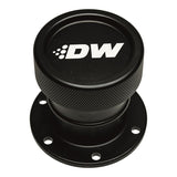 DeatschWerks Straight Filler Neck w/Cap - Matte Black(6-03-FST-STRAIGHT)