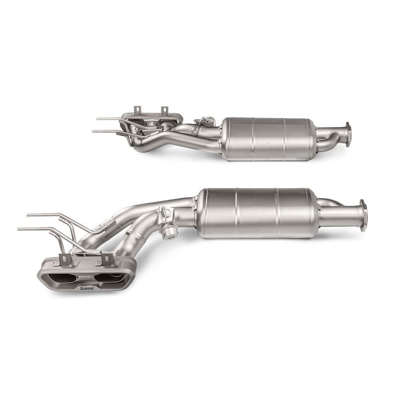 Akrapovic 15-17 Mercedes Benz G63 AMG (W463) Evolution Line Cat Back (Titanium) w/ Titanium Tips (S-ME/TI/2H)