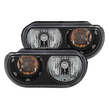 Load image into Gallery viewer, ANZO USA 2008-2014 Dodge Challenger Crystal Headlights Black (121526)