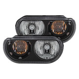 ANZO USA 2008-2014 Dodge Challenger Crystal Headlights Black (121526)